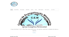 Desktop Screenshot of cemimz.org