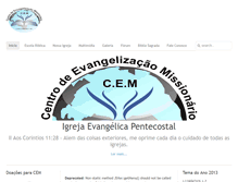 Tablet Screenshot of cemimz.org